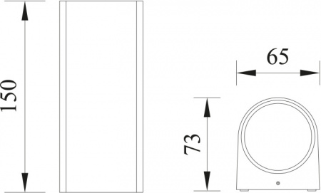 Архитектурная подсветка Dwell NC-013336-SB