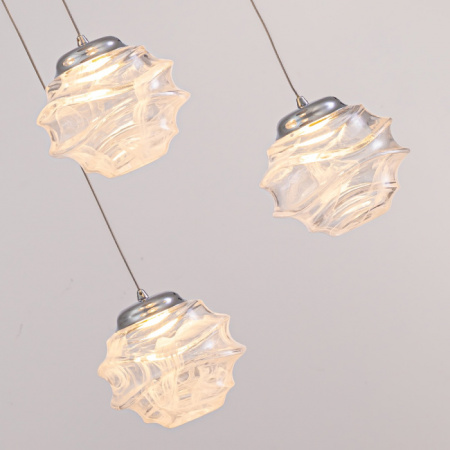 Подвесной светильник MD25030003 MD25030003-3A chrome/clear