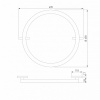Накладной светильник Elektrostandard Slim Magnetic a068912