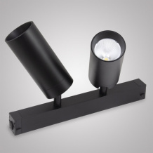 Трековый светильник AM Group Smart cylinder AM528 BK-220V-2X10W SMART