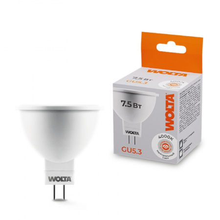 Лампочка светодиодная 25SMR16-220-7.5GU5.3