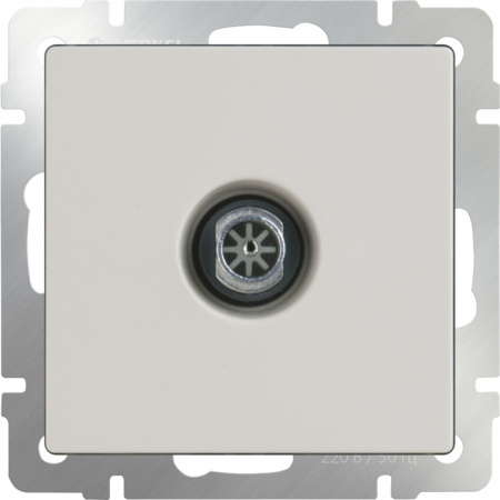 Розетка Werkel W1184003/ ТВ-розетка проходная (слоновая кость)