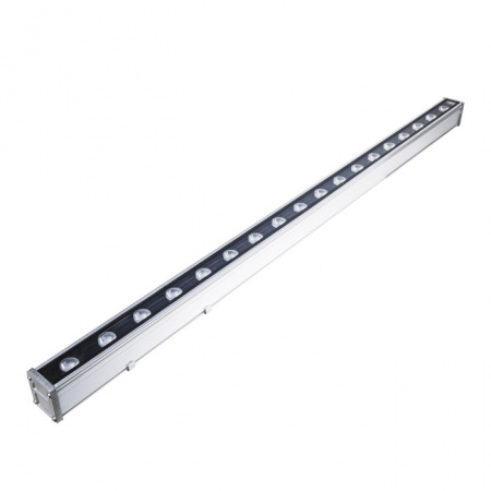 Прожектор уличный Uniel L53 линейные wallwasher (угол 45 гр.) ULF-L53-18W/4000K/L100/45D 220V IP65 SILVER