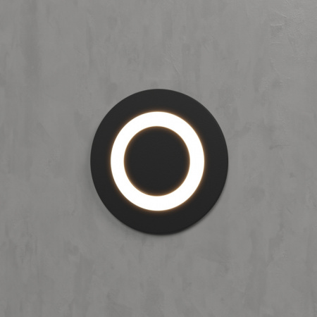Встраиваемый светильник уличный Step 4 MRL LED 1107 чёрный