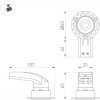 Точечный светильник RIALTO 054471
