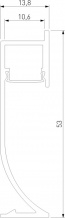 Профиль Elektrostandard LL-2-ALP021 LL-2-ALP021