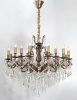 Подвесная хрустальная люстра Lucia Tucci BARLETTA BARLETTA 122.12.6 antique