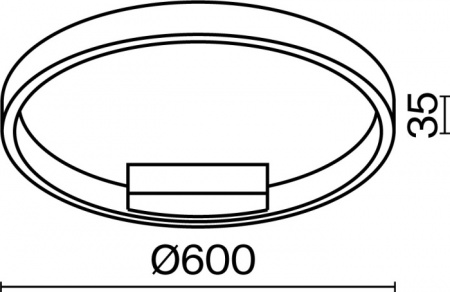 Светильник потолочный Maytoni Rim MOD058CL-L35BK
