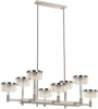 Люстра на штанге Delight Collection Diamond cut MD21020075-8B satin nickel