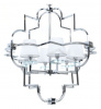Подвесная люстра LUMINA DECO Baltimore LDP 8020-6 CHR+WT
