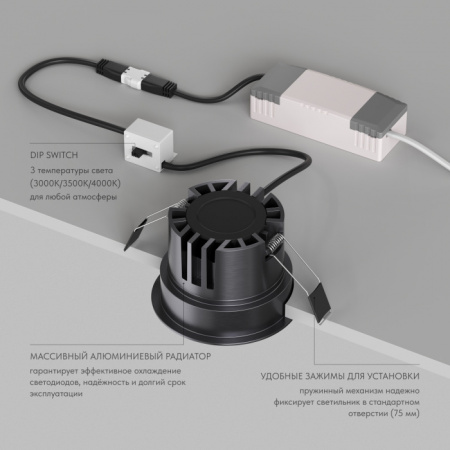 Точечный светильник SHINE GLOW DK2431-DN