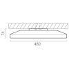 Светильник потолочный Lightstar Arco Eco 225750