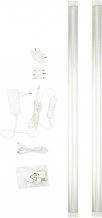 Мебельный светильник Uniel ULM-F45-2x6W/4500K IP20 SILVER