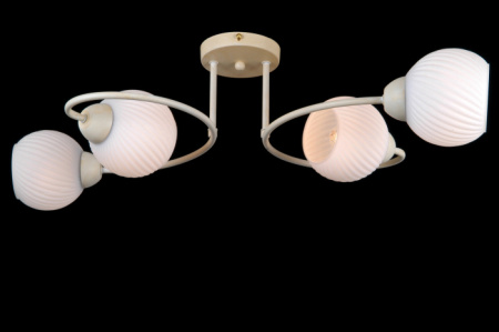 Потолочная люстра Natali Kovaltseva 81400 81400/4C BEIGE GOLD