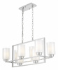 Подвесная люстра LUMINA DECO Lino LDP 1239-8 CHR