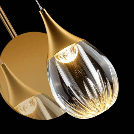Бра Stilla MB24001004-1A gold/clear