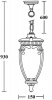 Уличный светильник подвесной VERONA 86205 R
