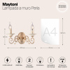 Бра Maytoni Perla ARM337-02-R