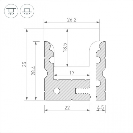 Профиль FLOOR 038356