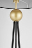 Торшер LUMINA DECO Belforte LDF 5527 GD+BK