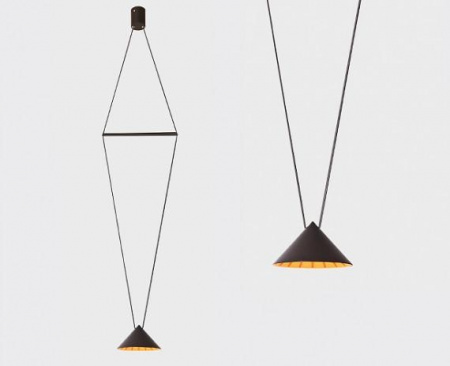 Светильник подвесной Italline 14blo IT03-1430 black/orange