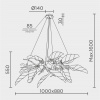 Подвесная люстра ML.6800.12P