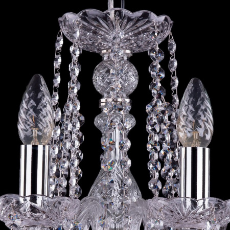 Подвесная люстра Bohemia Ivele Crystal 1402 1402/8/160/Ni