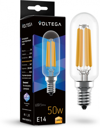 Лампочка светодиодная Candle E14 5W 7266