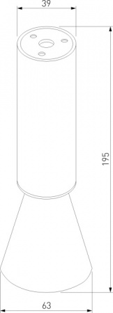 Точечный светильник Piks 25107/LED