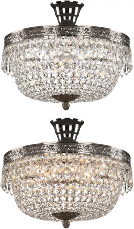 Потолочная люстра Bohemia Ivele 1901 19011/35IV/LED-DIM Ni