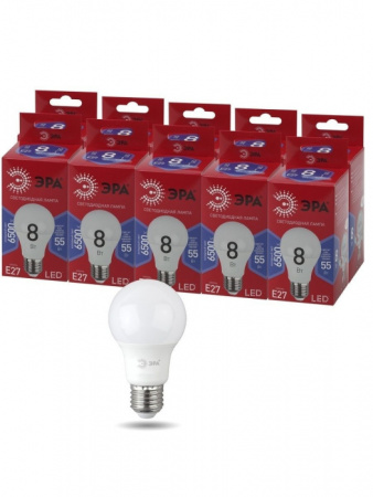 Лампочка светодиодная LED A55-8W-865-E27 R