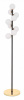 Торшер LUMINA DECO Marsiada LDF 6033-9 BK+F.GD