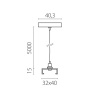 Подвес Quattro 504196-FR2