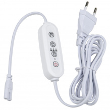 Таймер с вилкой и разъемом UST-E32 WHITE 2M