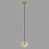 Подвесной светильник Pansy 6214-1 BR CL