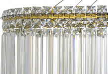 Подвесная люстра Arti Lampadari Ovindoli Gold Ovindoli L 1.5.80X30.101 G