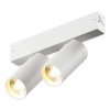 Трековый светильник PLAIN CYLINDER AM590 2X10W 3000K WH