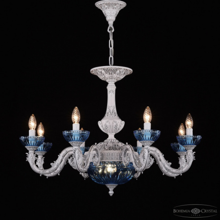 Подвесная люстра AL7901 AL79101P/8/250 WMN P Aquamarine/M-1G