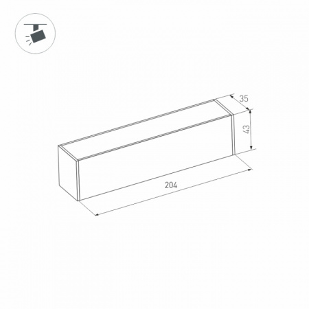 Трековый светильник Arlight MAG-45 026946