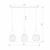 Подвесной светильник TK Lighting Sophia Green Cognac 11147 Sophia Green Cognac