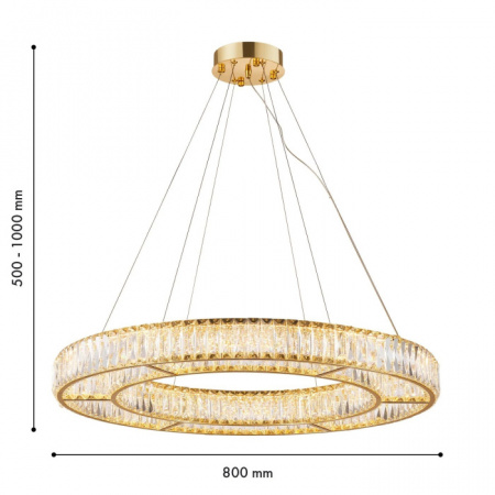 Подвесная люстра Gloriole 4780-8P