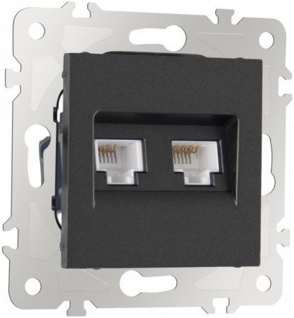 Розетка Arte Milano Am-203 203.44-1.black