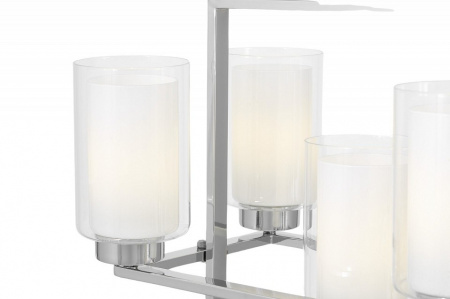 Подвесная люстра LUMINA DECO Lino LDP 1239-8 CHR