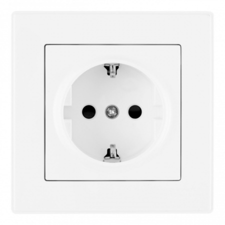 Розетка SET06-1 SET06-1-40-1 white