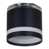 Точечный светильник 53001-9.5-001LD GX53+LED3W BK
