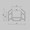 Профиль Accessories for tracks Exility TRAM034MP-212S