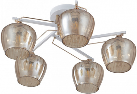 Потолочная люстра AMALFI 329508/5 WH+FG