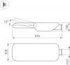 Консольный уличный светильник Arlight Lumi 055849