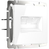 Розетка Werkel W1181101/ Розетка двойная Ethernet RJ-45 (белый)