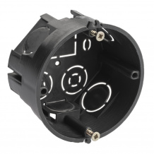 Коробка монтажная KUT-68-40-black